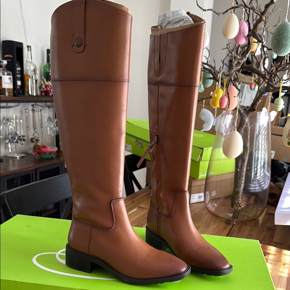 Sam Edelman Drina Whiskey Leather boot size 5.5M  New